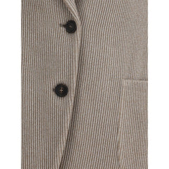 Brunello Cucinelli Ribbed deisgn lurex Jacket