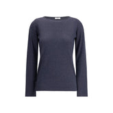 Brunello Cucinelli Long-sleeved lurex Top