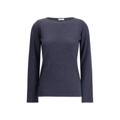 Brunello Cucinelli Long-sleeved lurex Top
