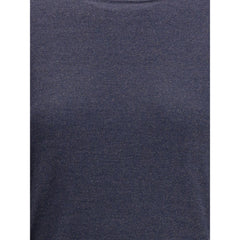 Brunello Cucinelli Long-sleeved lurex Top