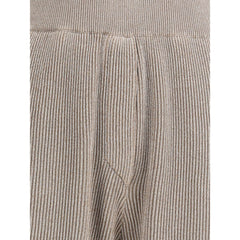 Brunello Cucinelli Ribbed lurex Pants