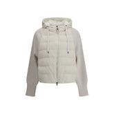Brunello Cucinelli Wool sleeved Down Jacket
