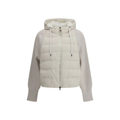 Brunello Cucinelli Wool sleeved Down Jacket