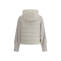 Brunello Cucinelli Wool sleeved Down Jacket