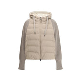Brunello Cucinelli Wool sleeved Down Jacket