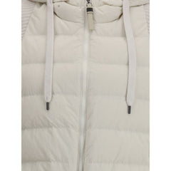 Brunello Cucinelli Wool sleeved Down Jacket