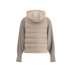 Brunello Cucinelli Wool sleeved Down Jacket