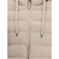 Brunello Cucinelli Wool sleeved Down Jacket