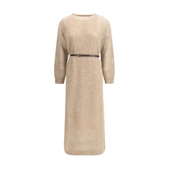 Brunello Cucinelli Perforated long Dress