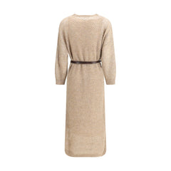 Brunello Cucinelli Perforated long Dress