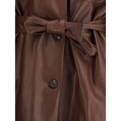 Brunello Cucinelli Saharan leather Jacket