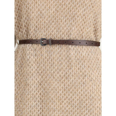 Brunello Cucinelli Perforated long Dress