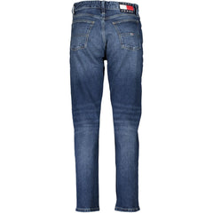 Tommy Hilfiger Blue Cotton Jeans & Pant