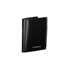 Tommy Hilfiger Black Leather Men Wallet