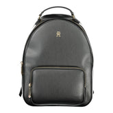 Tommy Hilfiger Black Polyethylene Women Backpack