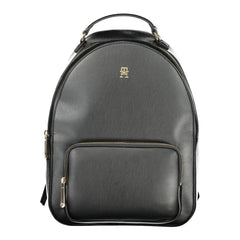 Tommy Hilfiger Black Polyethylene Women Backpack