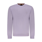 Hugo Boss Purple Cotton Sweater