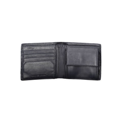 Tommy Hilfiger Blue Leather Men Wallet