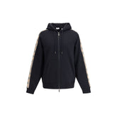 Burberry Check trim Hoodie