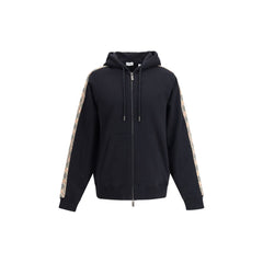 Burberry Check trim Hoodie