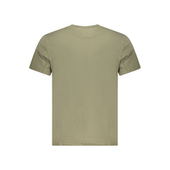 Tommy Hilfiger Green Cotton Men TShirt