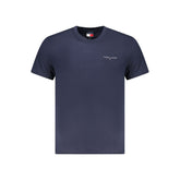 Tommy Hilfiger Blue Cotton Men T-Shirt