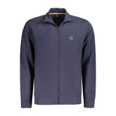 Hugo Boss Blue Cotton Sweater