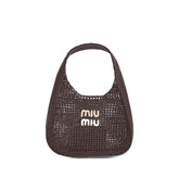 Miu Miu Rafia Shoulder Bag