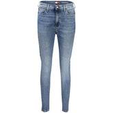 Tommy Hilfiger Blue Cotton Women Jeans