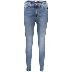 Tommy Hilfiger Blue Cotton Women Jeans