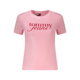Tommy Hilfiger Pink Cotton Tops & T-Shirt