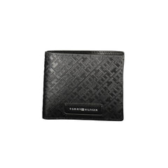 Tommy Hilfiger Black Leather Men Wallet