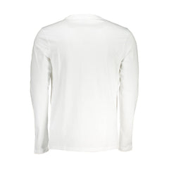 Hugo Boss White Cotton Men TShirt