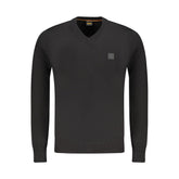Hugo Boss Black Cotton Sweater