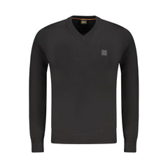Hugo Boss Black Cotton Sweater
