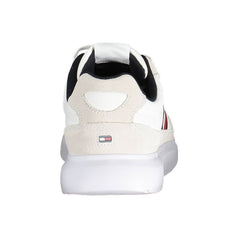 Tommy Hilfiger White Leather Men Sneaker
