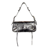 Balenciaga Gray Calfskin Handbag