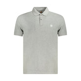Timberland Gray Cotton Polo Shirt
