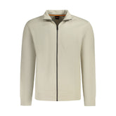 Hugo Boss Beige Cotton Sweater