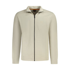 Hugo Boss Beige Cotton Sweater