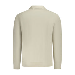 Hugo Boss Beige Cotton Sweater