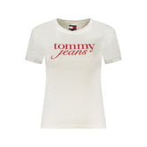 Tommy Hilfiger White Cotton Tops & T-Shirt