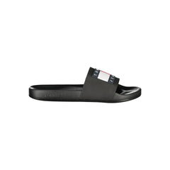 Tommy Hilfiger Black Polyethylene Men Sandal