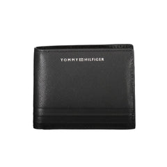 Tommy Hilfiger Black Leather Men Wallet