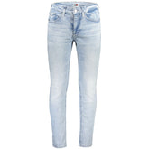Tommy Hilfiger Light Blue Cotton Men Jeans