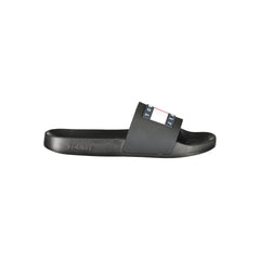 Tommy Hilfiger Black Polyethylene Women Sandal