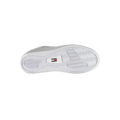 Tommy Hilfiger White Recycled Polyester Women Sneaker