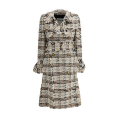 Burberry Check bouclé Coat