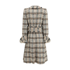 Burberry Check bouclé Coat
