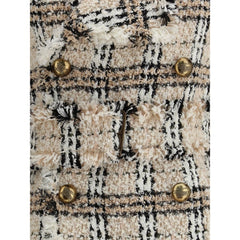 Burberry Check bouclé Coat